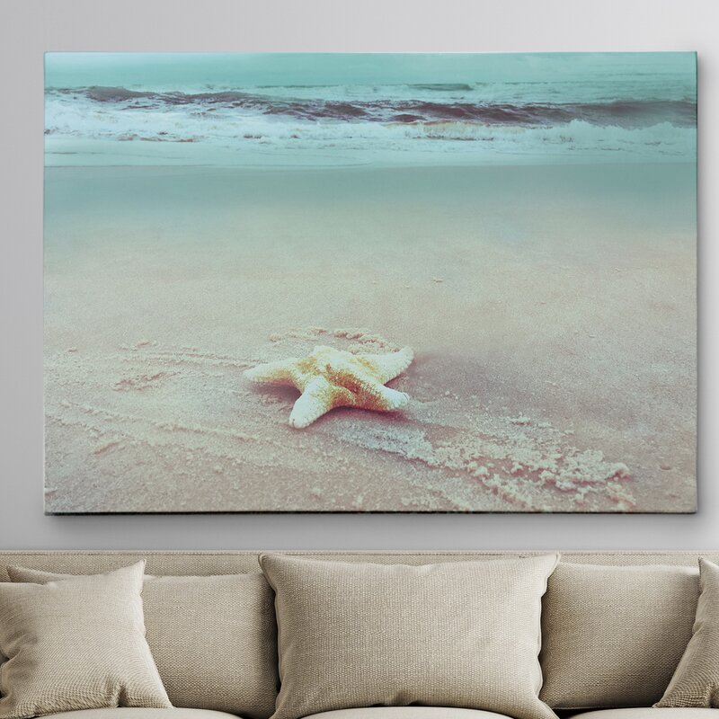 Highland Dunes Beach Set Starfish On Canvas Print Wayfair